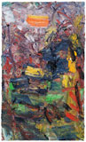 Into Woods, 2010-2011, oil/canvas, 60x36&rdquo;