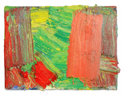Into Woods, 2010-2011, oil/canvas, 60x36&rdquo;